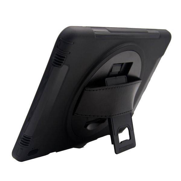 Rugged Holder Protective Case with Handle, Stand and Built-in Screen Protector for Apple iPad min...