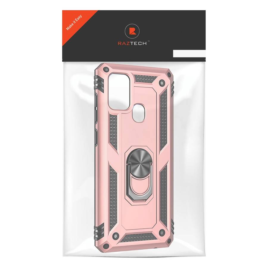 Shockproof Armor Stand Case Samsung Galaxy A21s (SM-A217F) - Black