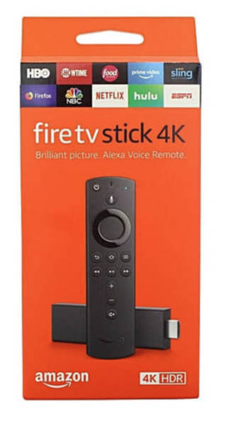 Fire TV Stick 4K streaming device with Alexa Voice Remote | Dolby Vision (pre-owned)