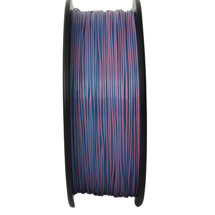 FIL X PLA Dual Silk Fuchsia and Blue  1.75mm 1kg