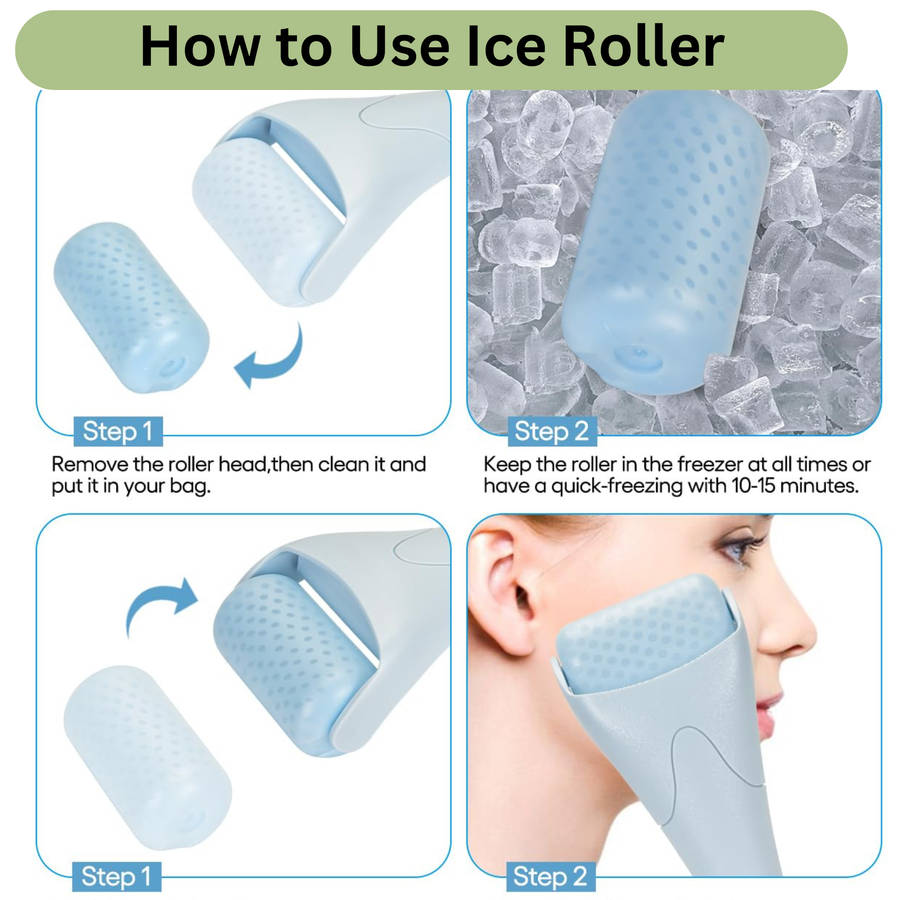 Gua Sha, Face Roller & 4 Cuppings for Facial Massage Set, Skin Care Tools