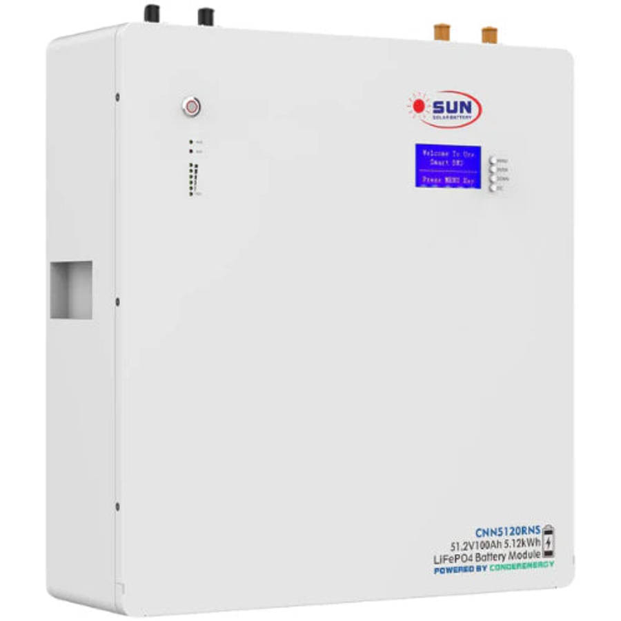 Sunsolar 48V 100Ah 4.8KWh A-Grade Lithium Battery  High-Efficiency Energy Storage for Solar Sy...