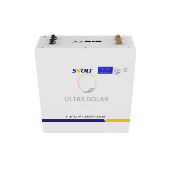 SVOLT 51.2V 106AH  5.43kWh A-Grade Wall Mount Lithium Battery SCNN5125