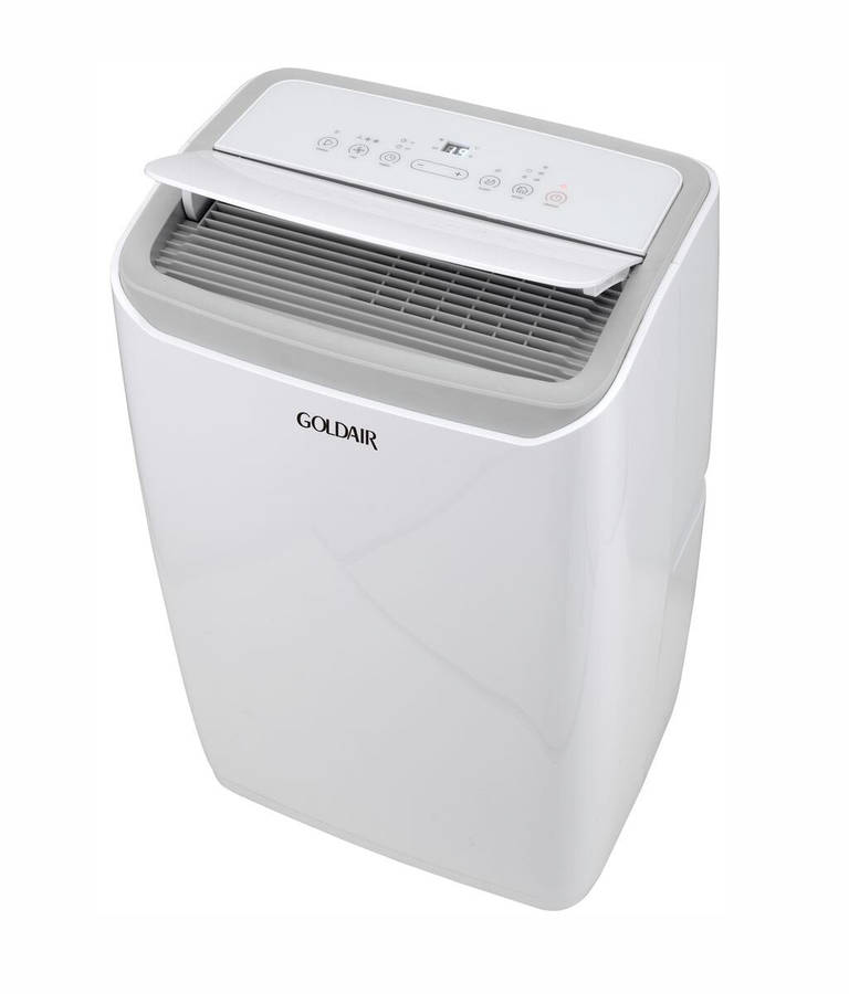 Goldair Portable Air Conditioner 12000 BTU White GPA12  Efficient Cooling for Large Spaces