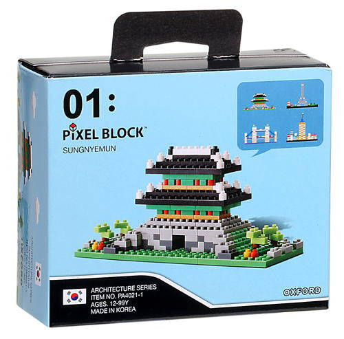 Seoul Gate | Mini Pixel Block | Oxford Toys