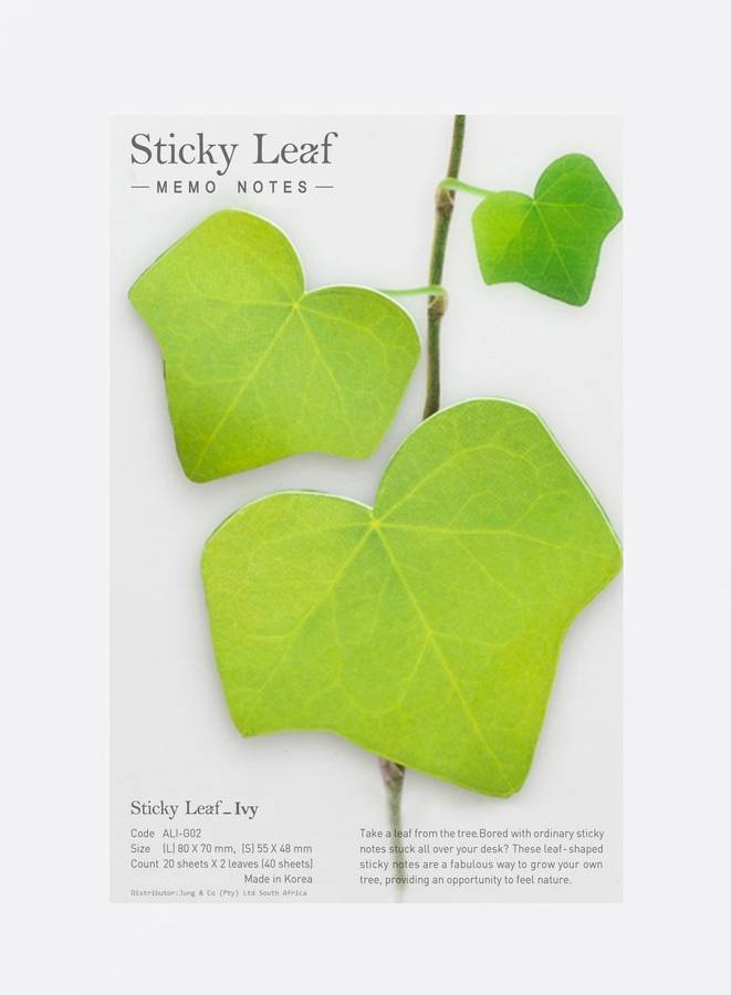Sticky Leaf note | Ivy | Green Medium