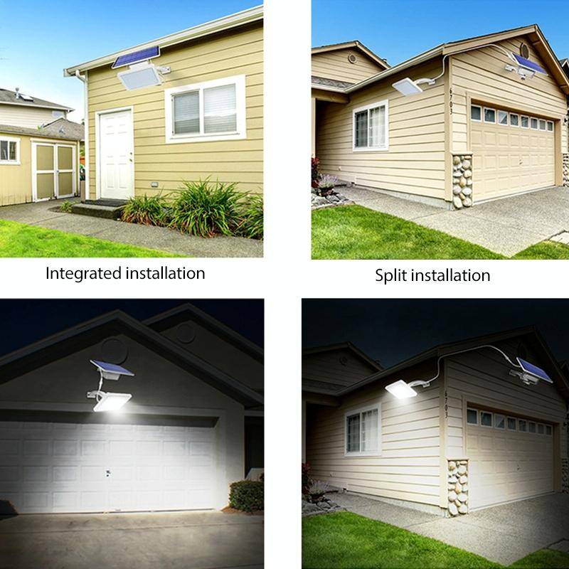 48 LED Detachable Solar Light IP65 Waterproof Outdoor Courtyard LED Street Lamp, Light Color:Warm...