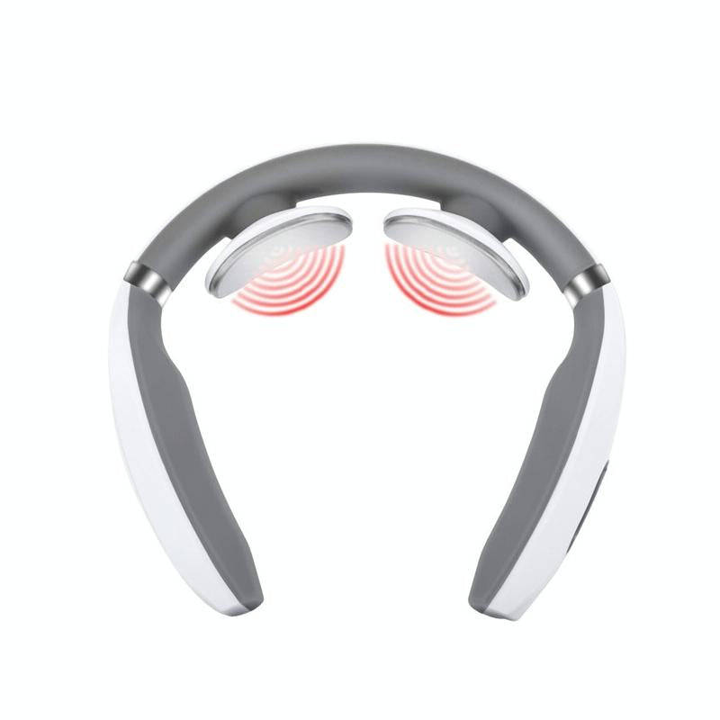 Cervical Vertebra Massager Charging Intelligent Pulse Physiotherapy Instrument Electromagnetic Vi...