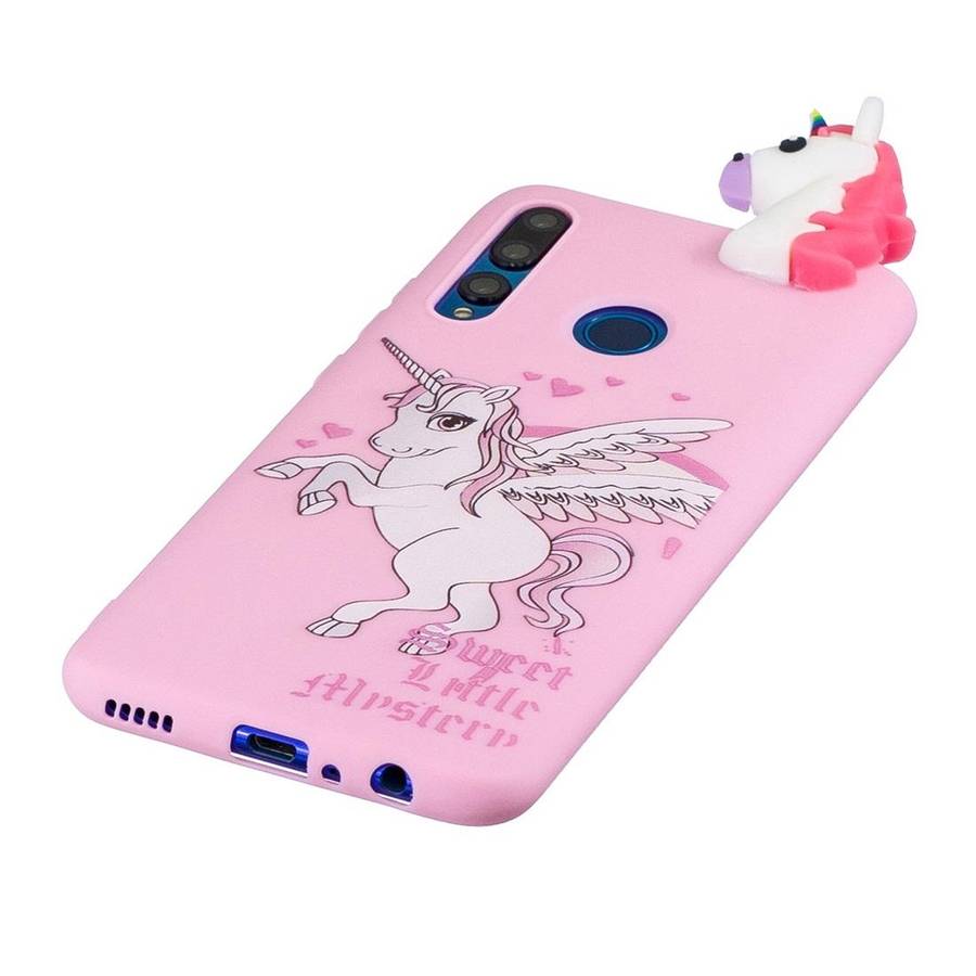For Huawei P30 Lite Shockproof Cartoon TPU Protective Case(Unicorn)