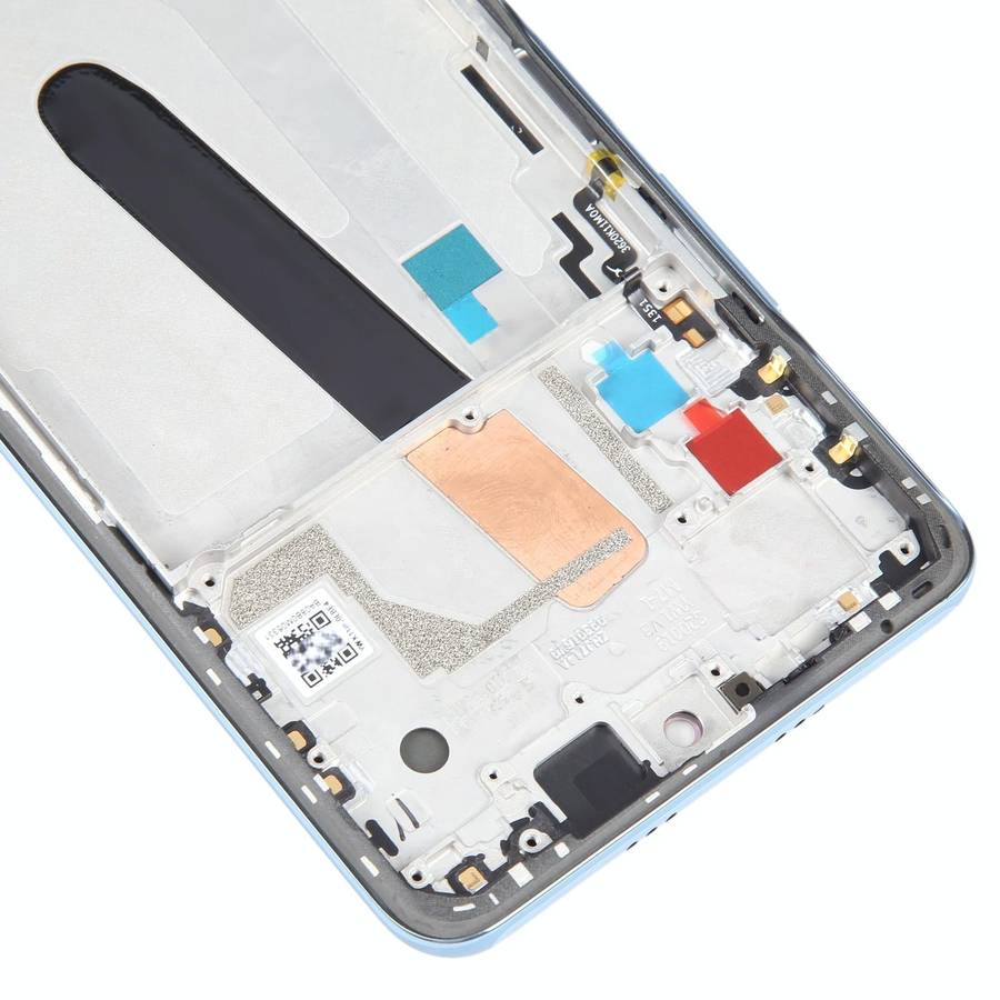OLED LCD Screen For Xiaomi Mi 11i Digitizer Full Assembly with Frame(Blue)