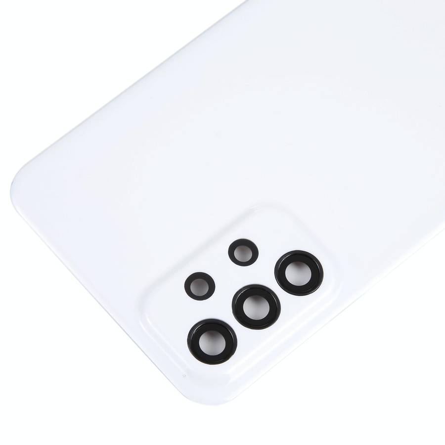 For Samsung Galaxy A23 4G SM-A235F Original Battery Back Cover with Camera Lens Cover(White)
