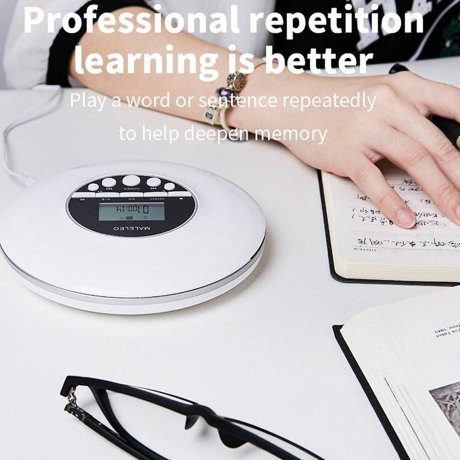 Kecag KC-706 Portable Walkman CD Player(Black)