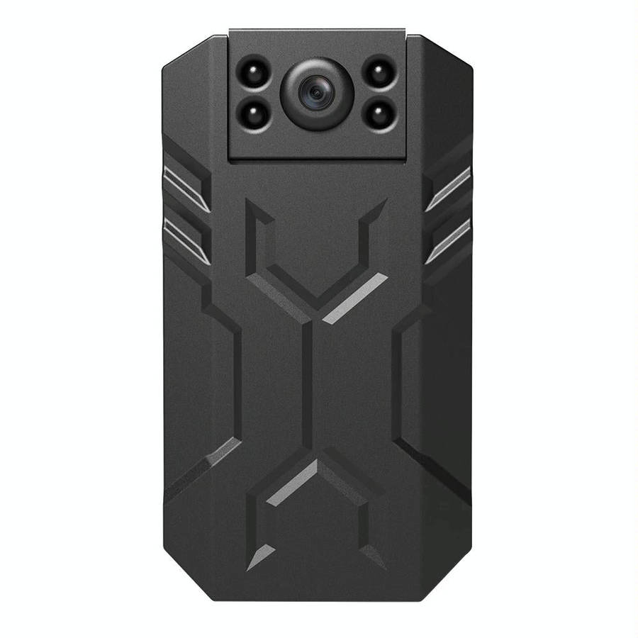 WD16 Mini HD WiFi Camera 180 Degrees Recorder with Back Clip(Black)