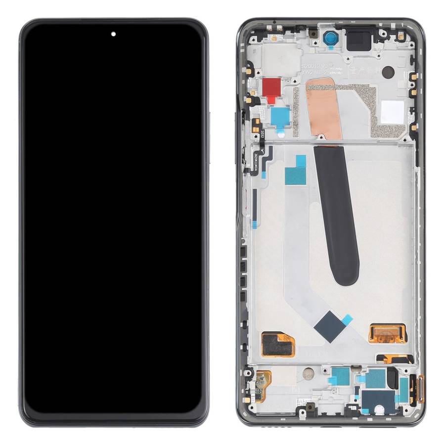 AMOLED Material Original LCD Screen and Digitizer Full Assembly With Frame for Xiaomi Redmi K40 /...
