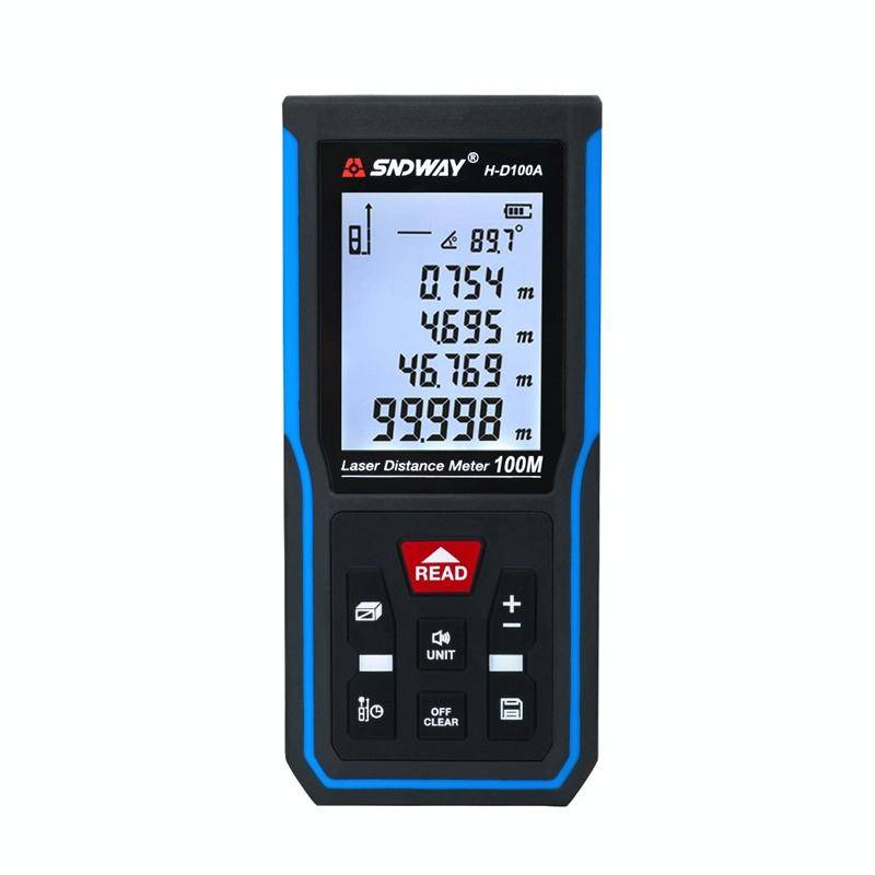 SNDWAY H-D100A Handheld Laser Rangefinder Infrared Measuring Instrument, Distance: 100m