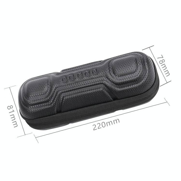 BG-500701 Bicycle Repair Tool Bottle Frame Hard Shell Carrier Bag(Black)