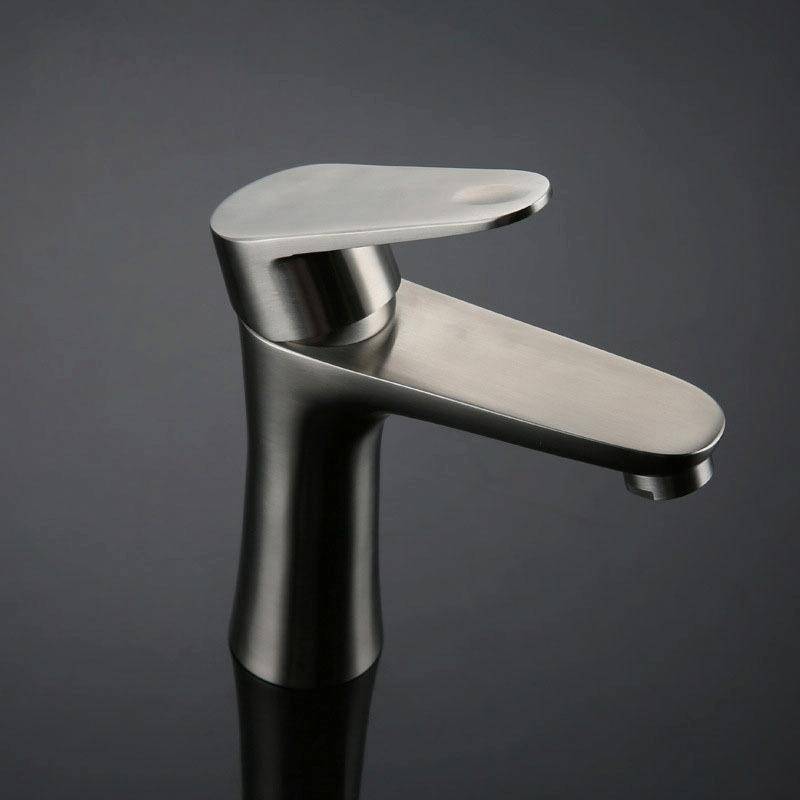 Hot And Cold Water Mixing Sink Stainless Steel Faucet
