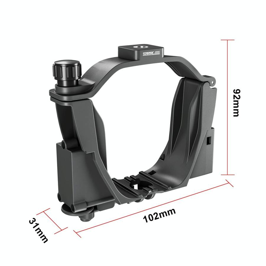 For DJI Air 3 STARTRC Air-Dropping System Thrower Parabolic (Grey)