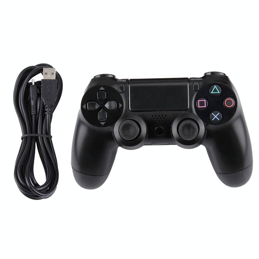For PS4 Computer Tablet Notebook Laptop PC Wired USB Game Controller Gamepad, Cable Length: 1.2M(...
