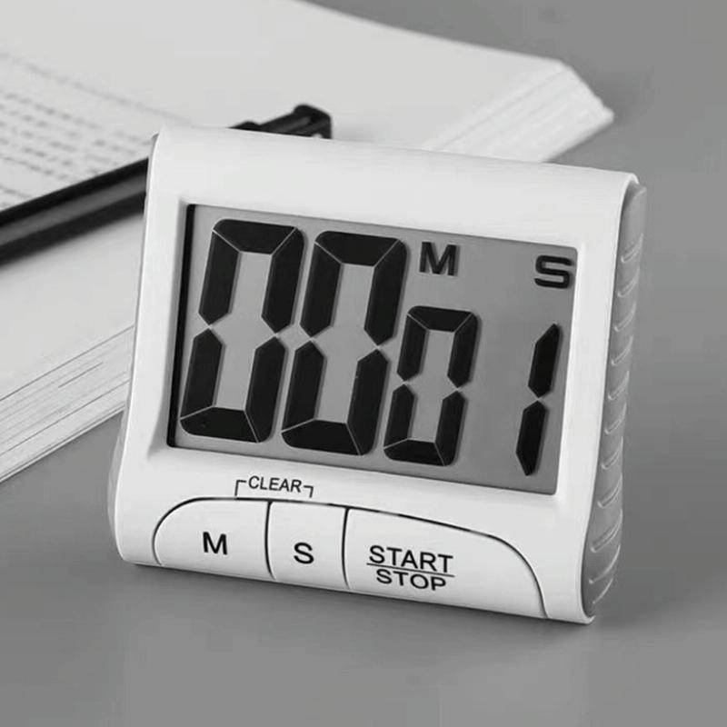 Kitchen Reminder Learning Positive Timer With Switch, Color: White
