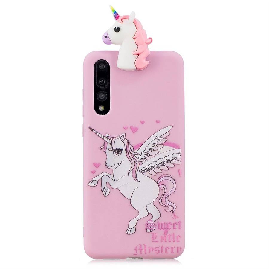 For Huawei P20 Pro Shockproof Cartoon TPU Protective Case(Unicorn)