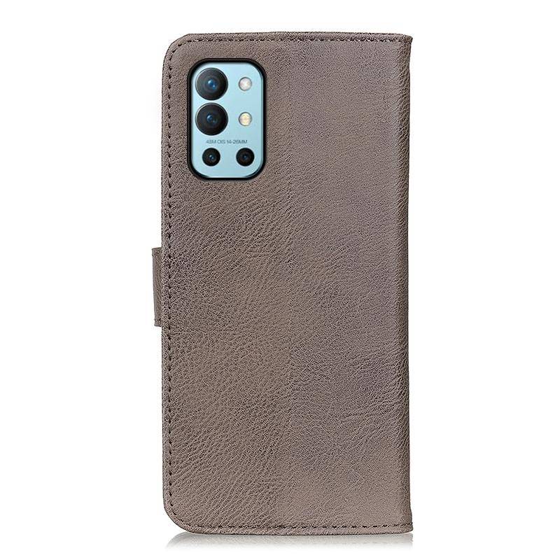 For OnePlus 9R KHAZNEH Cowhide Texture Horizontal Flip Leather Case with Holder & Card Slots & Wa...