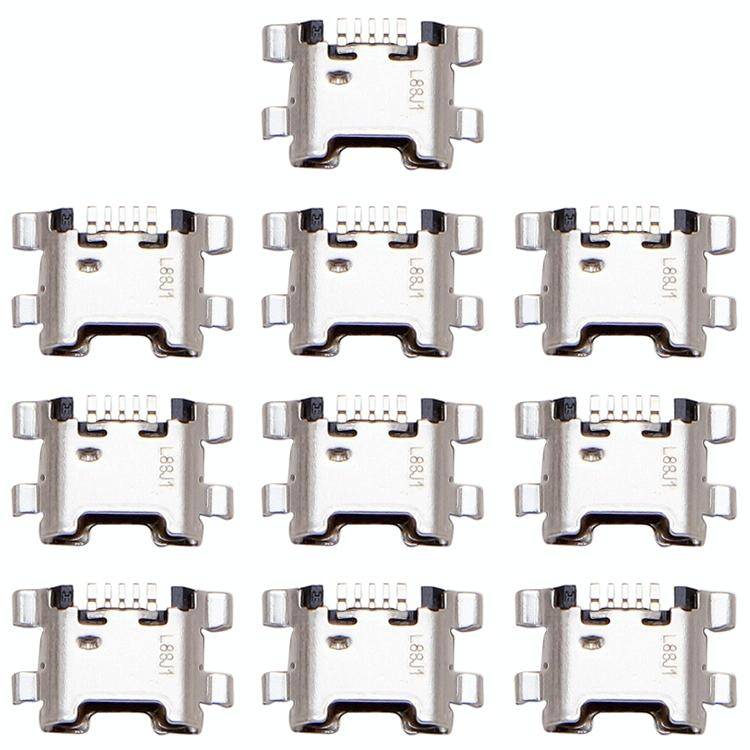 10 PCS Charging Port Connector for Huawei Y7 Prime (2018)