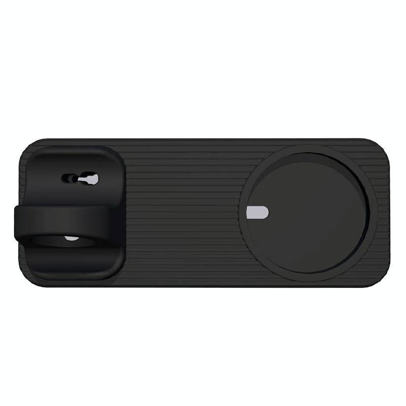 3 in 1 MagSafe Magnetic Wireless Charger Holder Base for iPhone & iWatch & AirPods(Black)