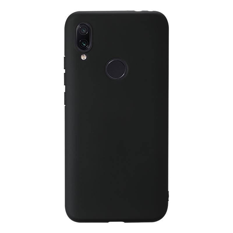 For Xiaomi Redmi 7 Shockproof Frosted TPU Protective Case(Black)