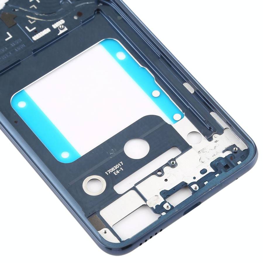 Front Housing LCD Frame Bezel Plate for LG V30 / VS996 / LS998U / H933 / LS998U / H930 (Blue)