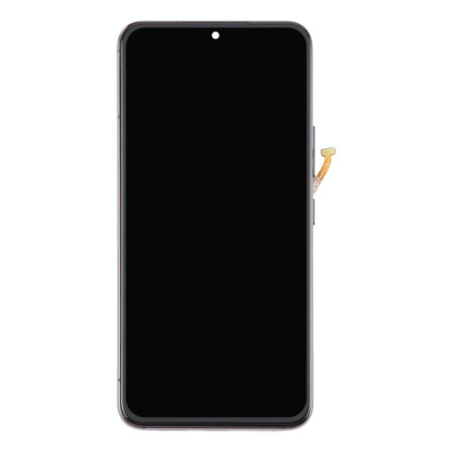 For Samsung Galaxy S22 5G SM-S901B Original LCD Screen Digitizer Full Assembly with Frame (Black)