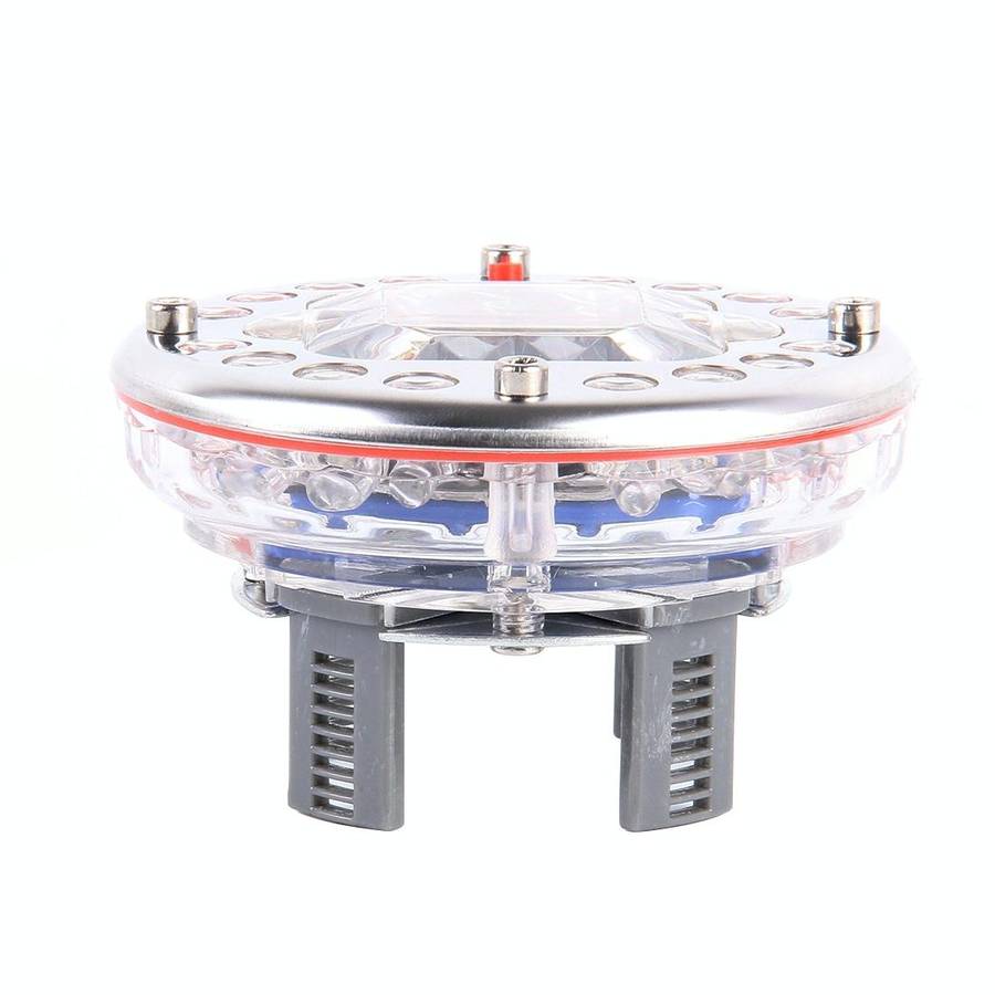 4 PCS Solar High Power Car LED Colorful Wheel Lights(Colorful Light)