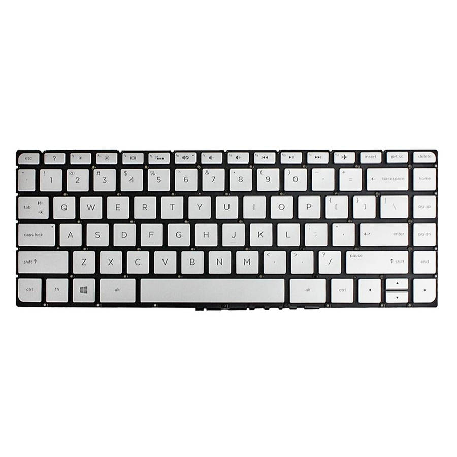 For HP Spectre 15-AP US Version Laptop Backlight Keyboard(Silver)