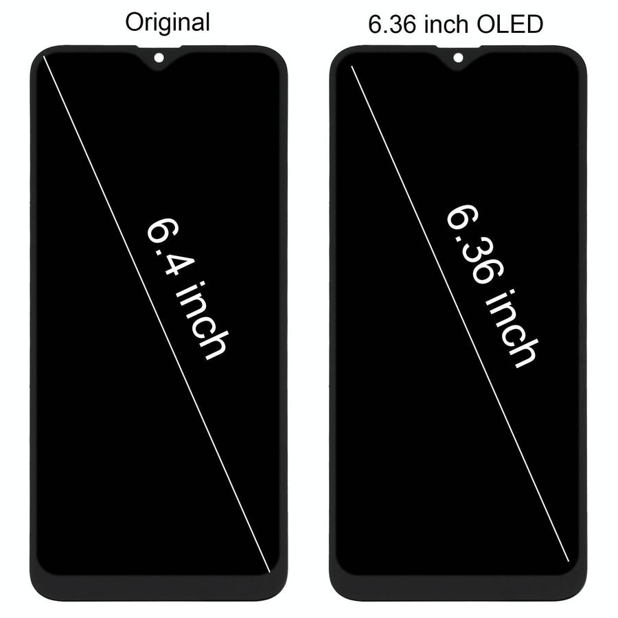 6.36 inch OLED LCD Screen for Samsung Galaxy A20 SM-A205 With Digitizer Full Assembly