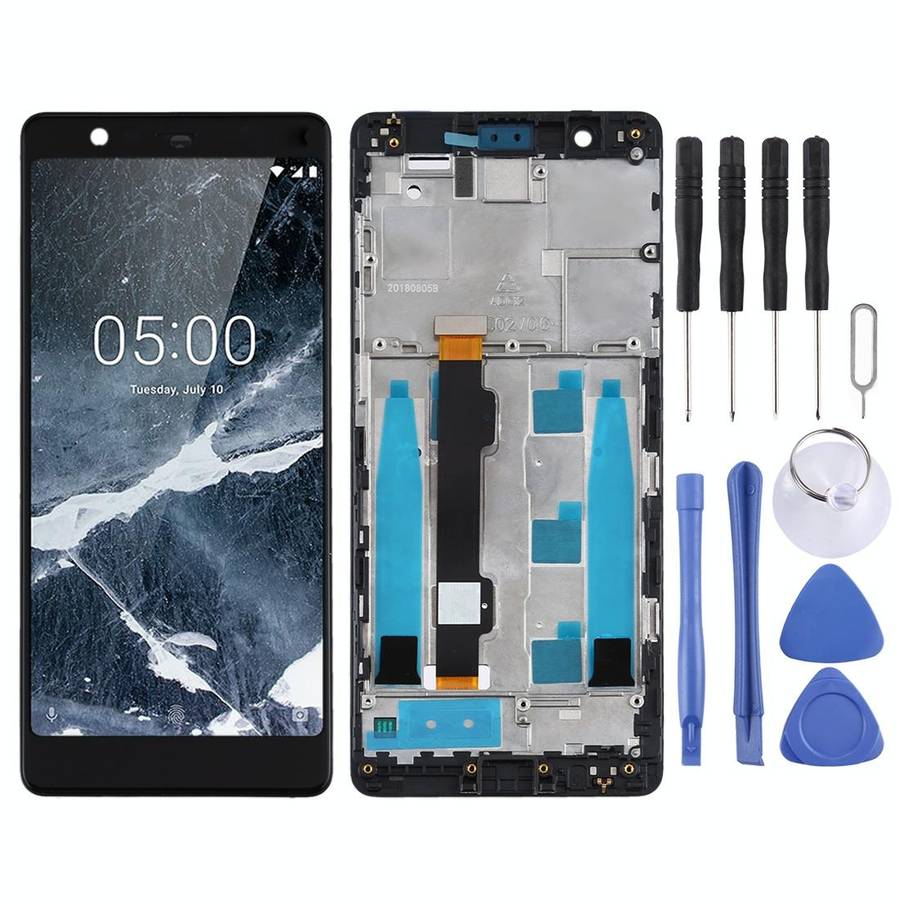 TFT LCD Screen for Nokia 5.1 TA-1061 TA-1075 TA-1076 TA-1088 TA-1081 Digitizer Full Assembly with...