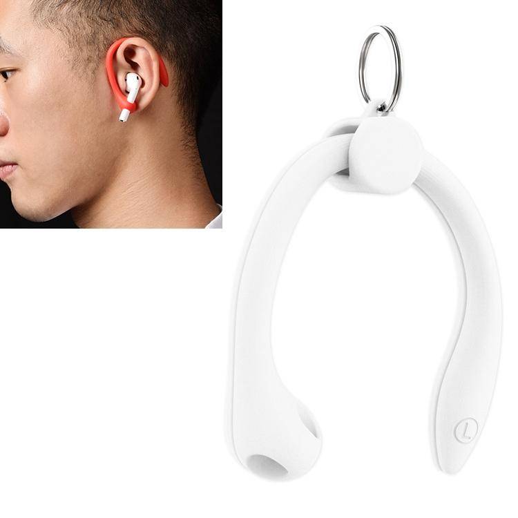 For AirPods 1 / 2 / AirPods Pro / Huawei FreeBuds 3 Wireless Earphones Silicone Anti-lost Lanyard...