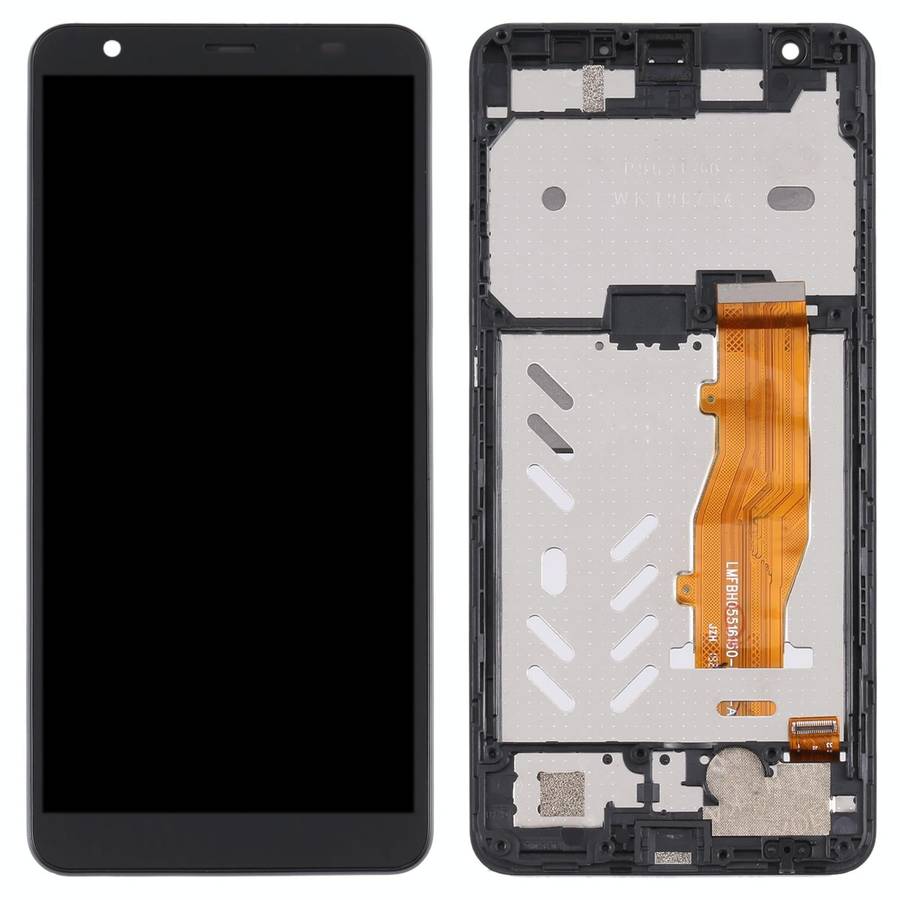 OEM LCD Screen For ZTE Blade A5 2019 Digitizer Full Assembly with FrameBlack)