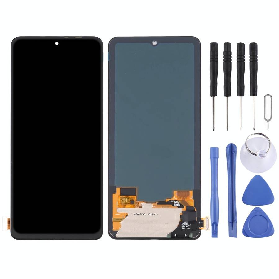 OLED Material LCD Screen and Digitizer Full Assembly For Xiaomi Redmi K40/Redmi K40 Pro/Redmi K40...