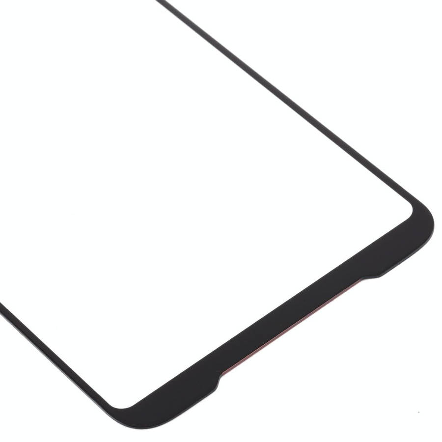Front Screen Outer Glass Lens for Asus ROG Phone II ZS660KL (Black)