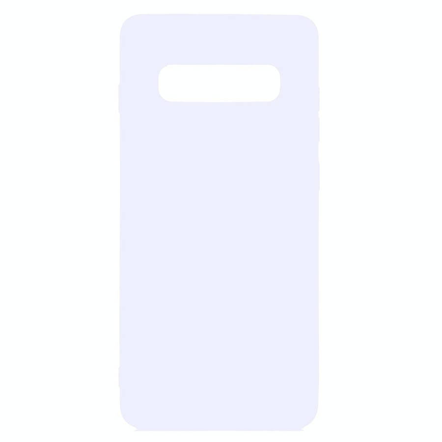 Candy Color TPU Case for Samsung Galaxy S10(White)