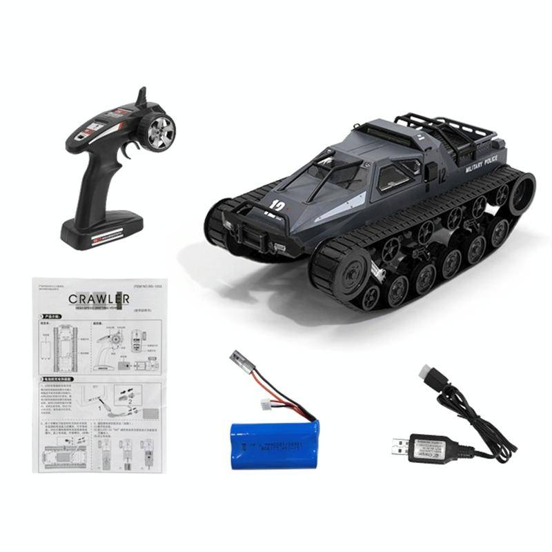 SG-1203 1:12 2.4G Simulation Remote Control EV Tracked Vehicle Tank Off-road Vehicle Model Car To...