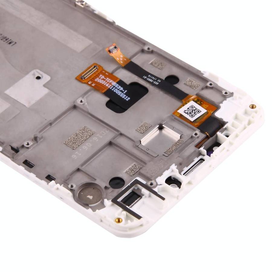 TFT LCD Screen for Meizu M3 Note / Meilan Note 3 CN Digitizer Full Assembly with Frame(White)