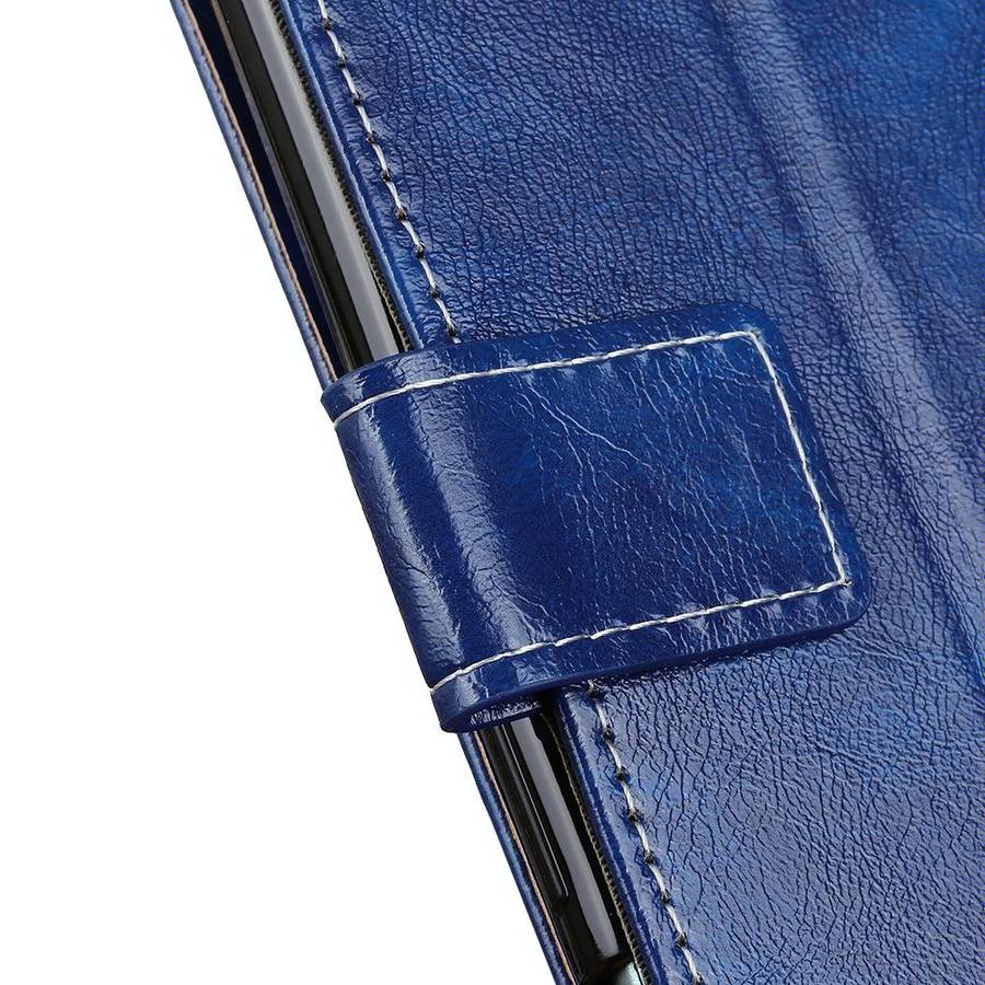 For ZTE Blade A7s 2020 Retro Crazy Horse Texture Horizontal Flip Leather Case with Holder & Card ...