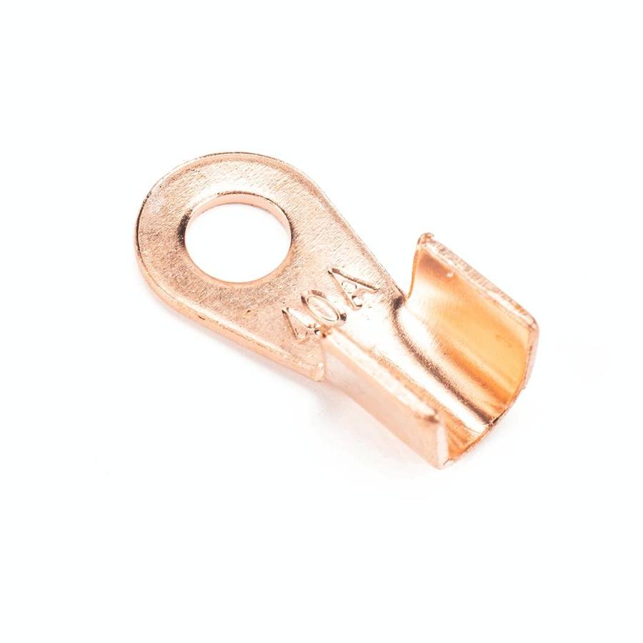 70 PCS Icstation Open Barrel Pure Copper Ring Lug Wire Crimp Terminals Assortment Kit