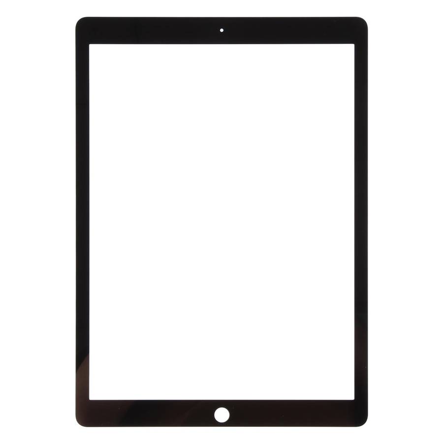 For iPad Pro 12.9 2015 Front Screen Outer Glass Lens with OCA Optically Clear Adhesive(Black)