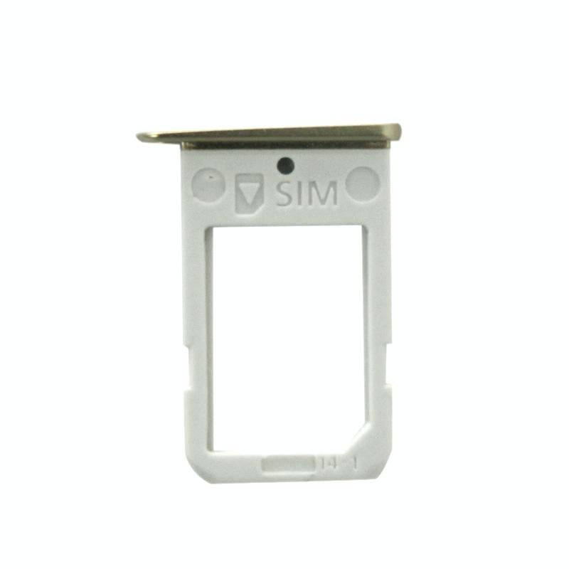 For Galaxy S6 edge / G925 Single Card Tray (Gold)