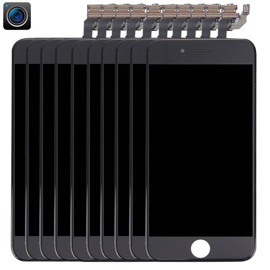 10 PCS TFT LCD Screen for iPhone 6 with Digitizer Full Assembly (Black)