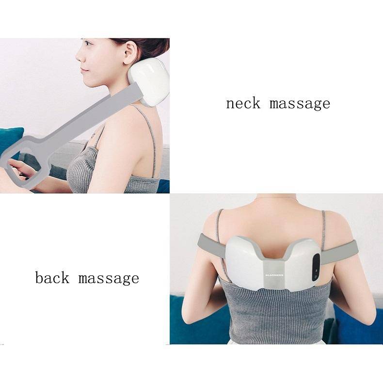 Electric Heating Cervical Massager, Specification: English(White)