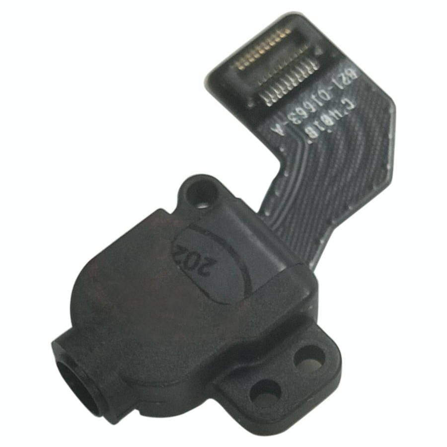 Earphone Jack Flex Cable 821-01663-A for Macbook Pro Retina 15 2018 2019 A1990(Black)