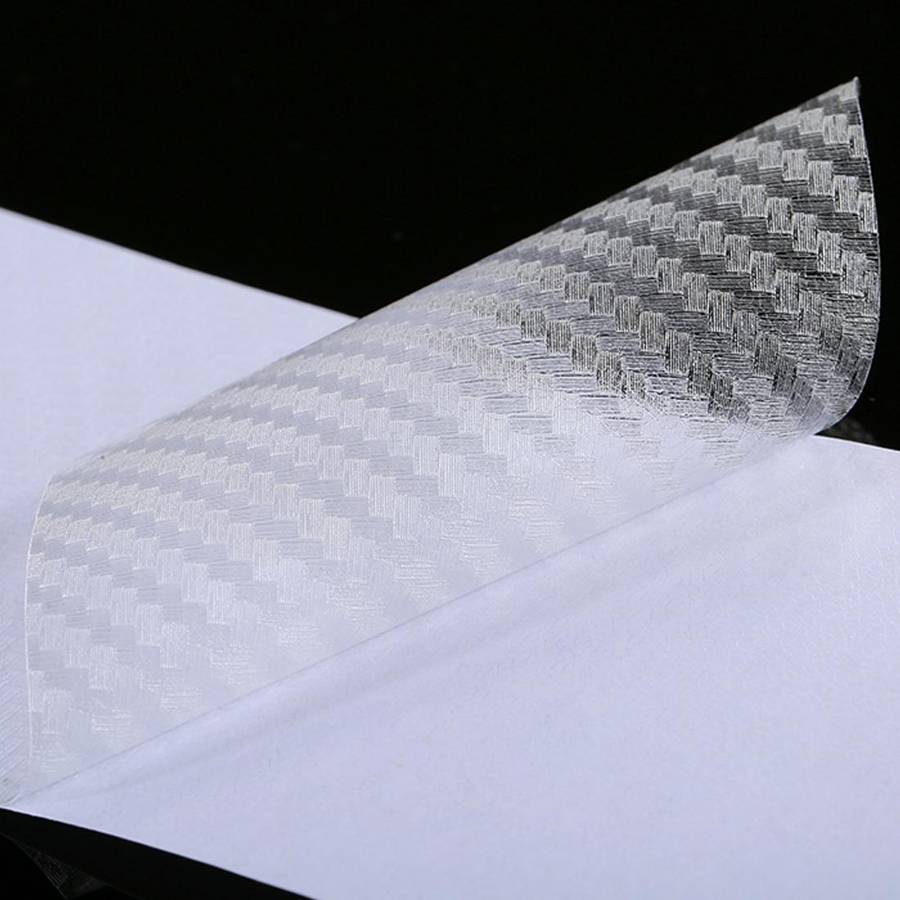 For iPhone X 0.01mm Carbon Fiber Material Skin Sticker Back Protective Film